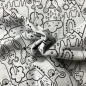 Preview: Jersey | Tiere Lama und Co. | hellmint meliert